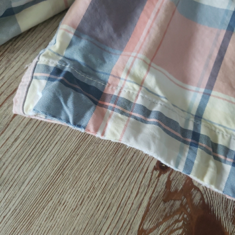 Y2K Hollister Shorts‎ Mens 30 Plaid Baggy Beach Street Button Fly - Picture 7 of 9